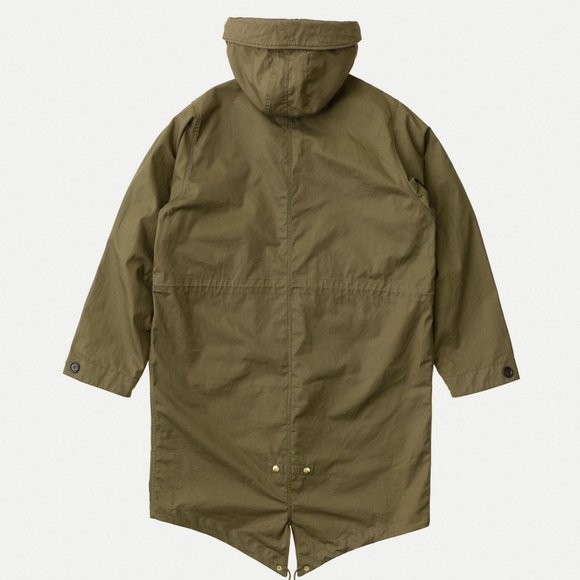 Nudie Jeans Christian Fishtail Parka Size Medium MOD NWT F/W - Picture 7 of 10